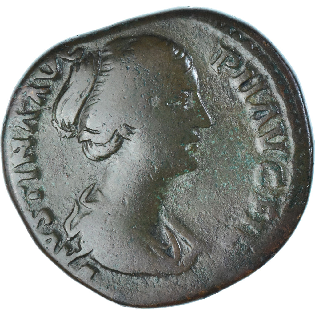 Moneta,
Faustyna I,
Sestercjusz