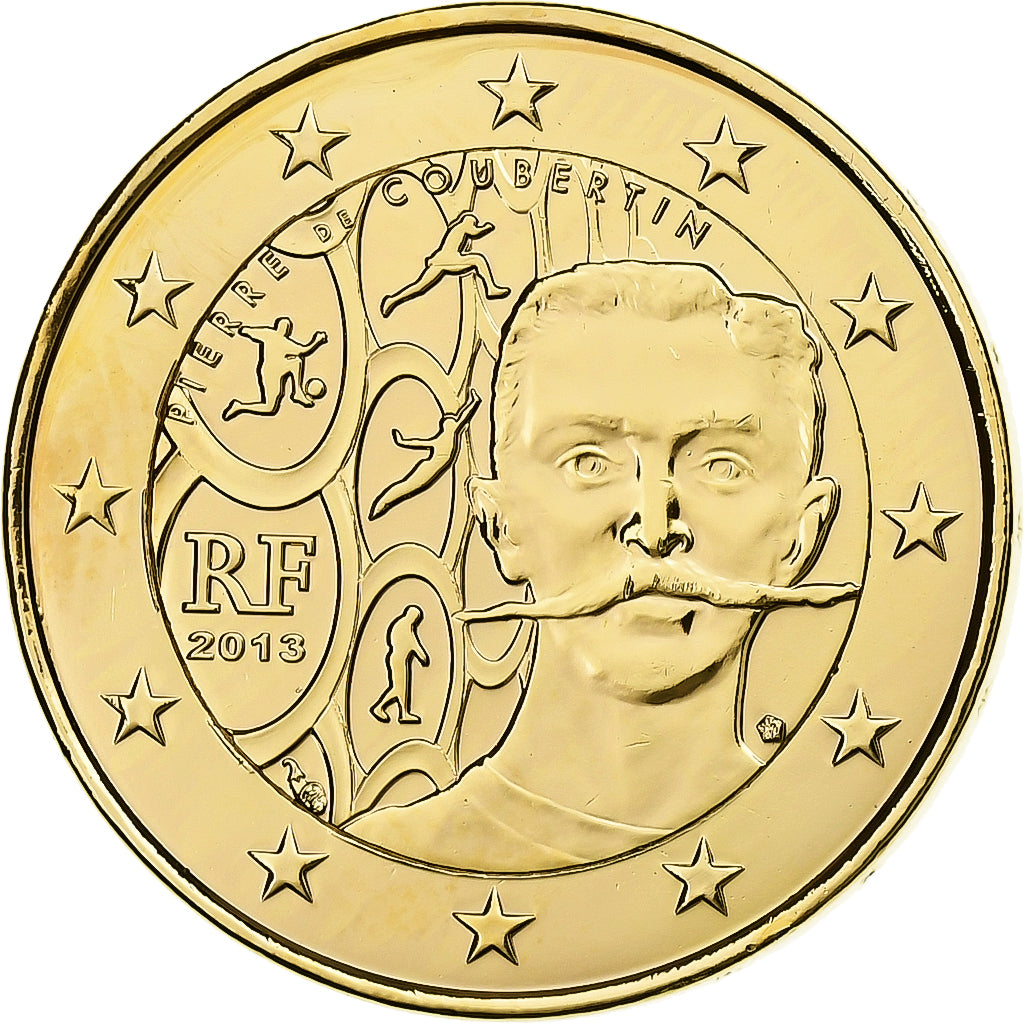 Francja,
2 euro,
Fantasieprägung .Dorée