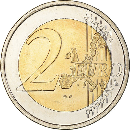 Finlandia, 
  
  2 euro, 
  
  60. Jahrestag