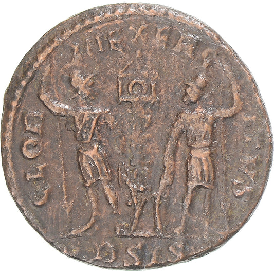 Moneta, 
  
  Delmatius, 
  
  Follis