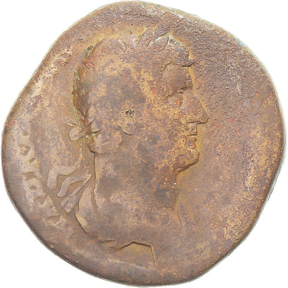Moneta, 
  
  Hadriana, 
  
  Sestercjusz