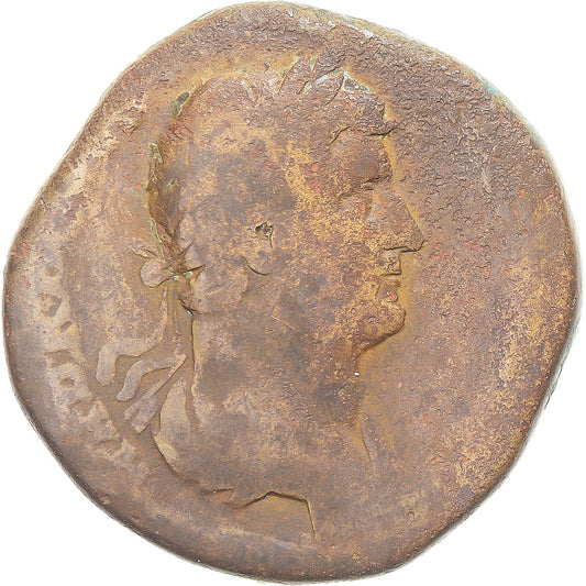 Moneta, 
  
  Hadriana, 
  
  Sestercjusz
