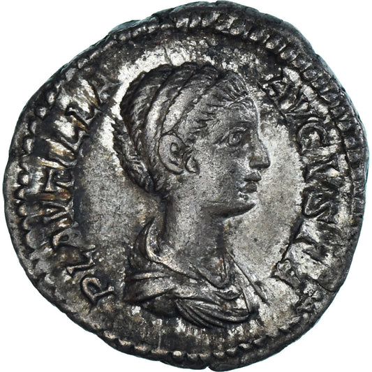 Moneta, 
  
  Plautylla, 
  
  Denar