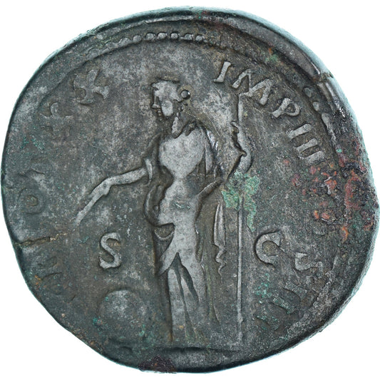 Moneta, 
  
  Marek Aureliusz, 
  
  Sestercjusz