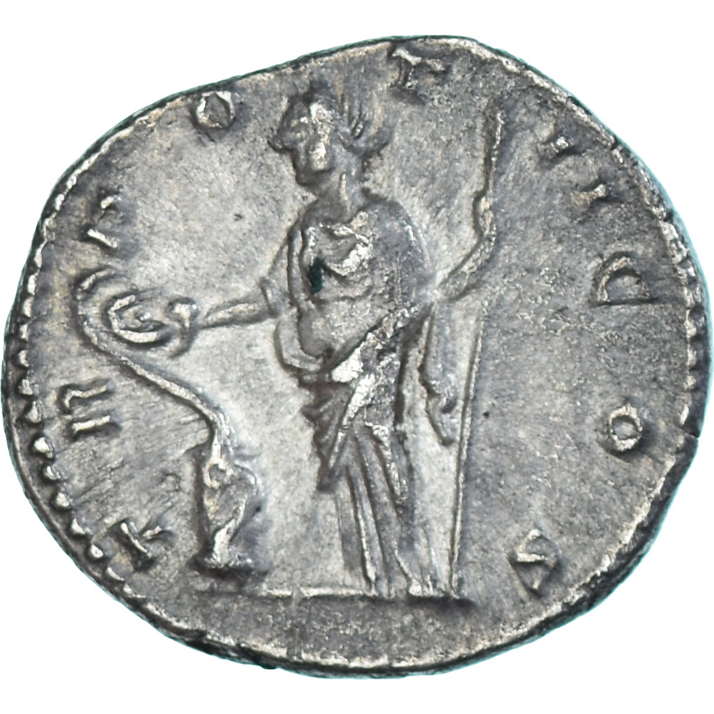 Moneta, 
  
  Kommodus, 
  
  Denar