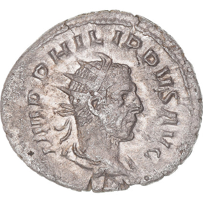 Moneta, 
  
  Filip I, 
  
  Antoninian