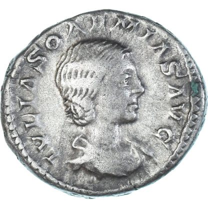 Moneta, 
  
  Julia Soaemias, 
  
  Denar