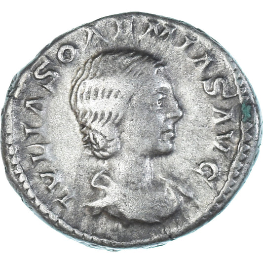 Moneta, 
  
  Julia Soaemias, 
  
  Denar