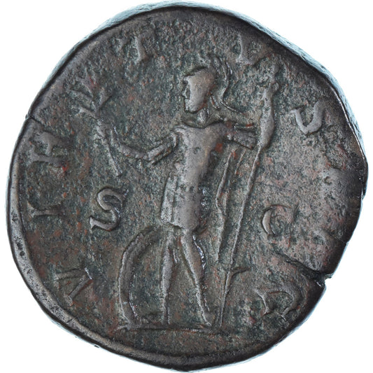 Moneta, 
  
  Gordian III, 
  
  Sestercjusz