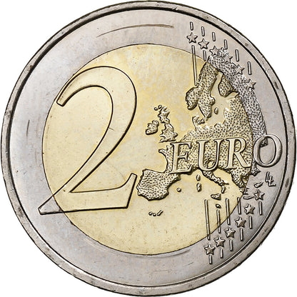 Francja, 
  
  2 euro, 
  
  Fußball-Europameisterschaft 2016