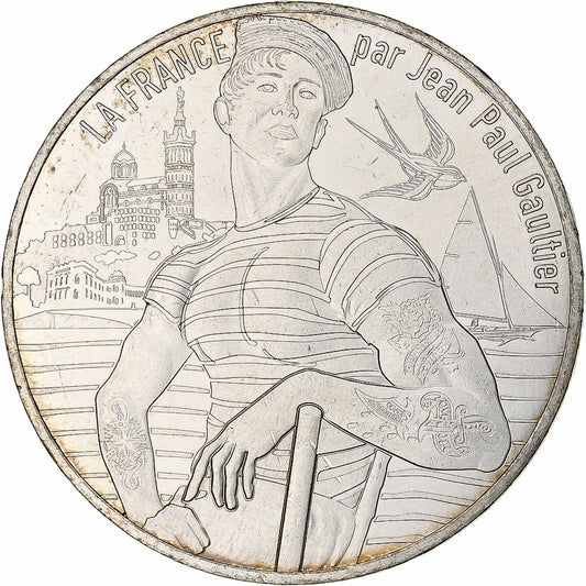 Francja, 
  
  10 euro, 
  
  Jeana Paula Gaultiera